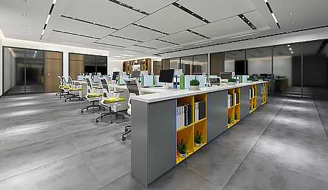 立高食物办公室装修设计