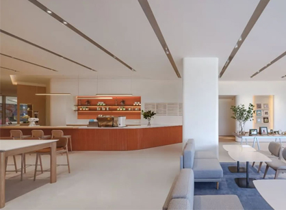 倾覆古板汽车品牌展厅思绪的展厅空间是怎样打造的——蔚来中心